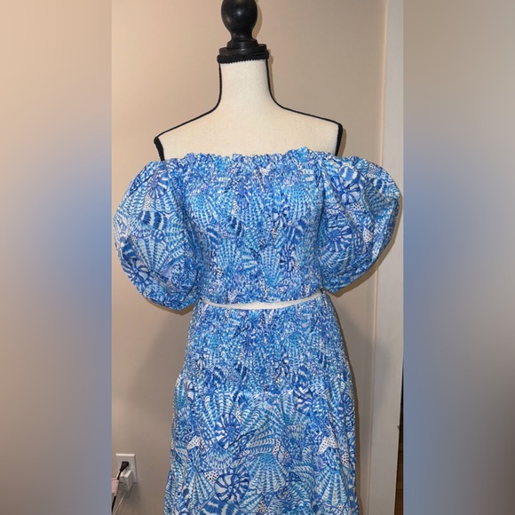 Lilly Pulitzer Two Piece Aston Maxi Set - Picture 5 of 10